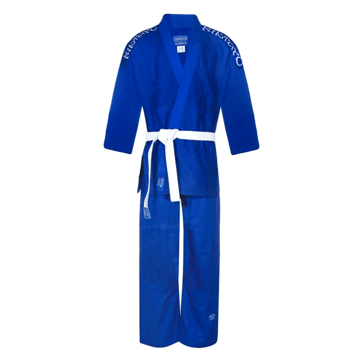 Фото Синее кимоно для дзюдо 550 гр/м² 1