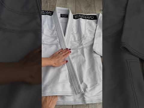 Кімоно для джиу - джитсу чорне, TM "Kintayo", 140 зріст, щільність 350 гр/м.кв. video
