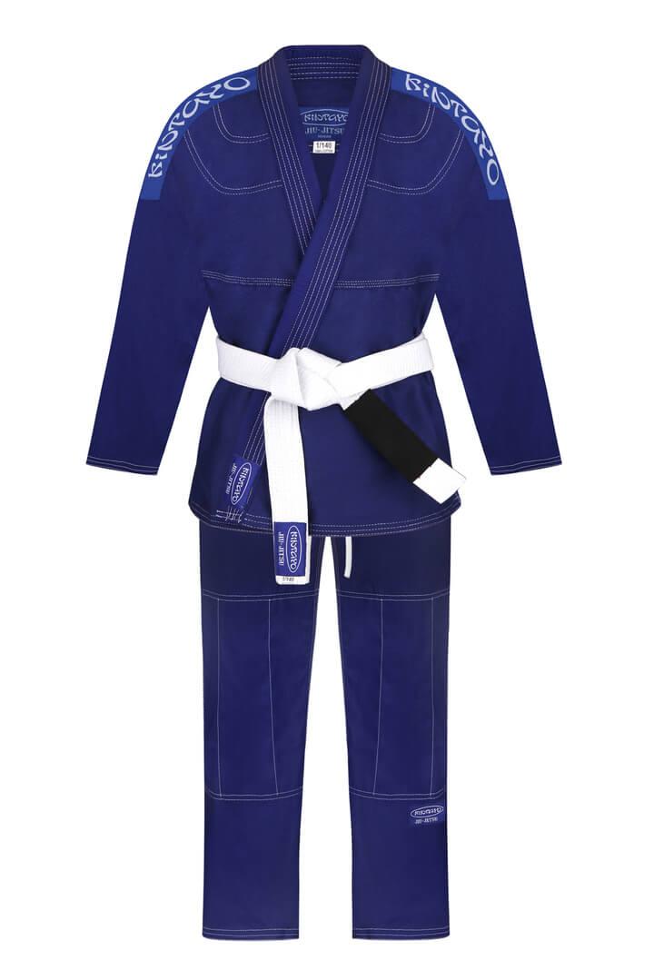 Кімоно синє для джиу-джитсу, 120 см 350 гр/м.кв. 1