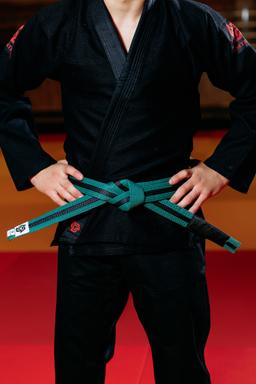 Photo https://static.kintayo.com/images/bjj/belts/12_Green-black_bjj_belt.jpg
