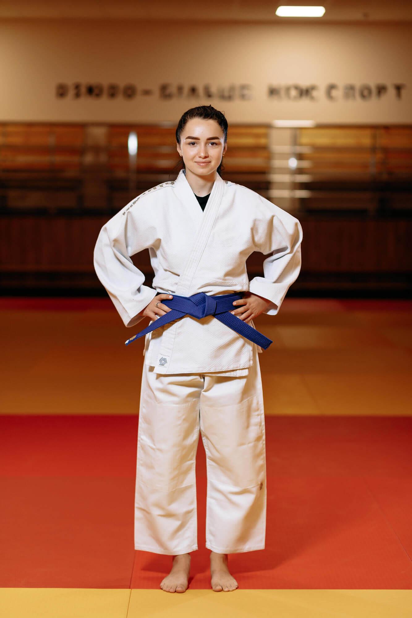 Кімоно для дзюдо біле, TM "Kintayo" Yuko, 160 зріст, щільність 450 гр/м.кв. 6