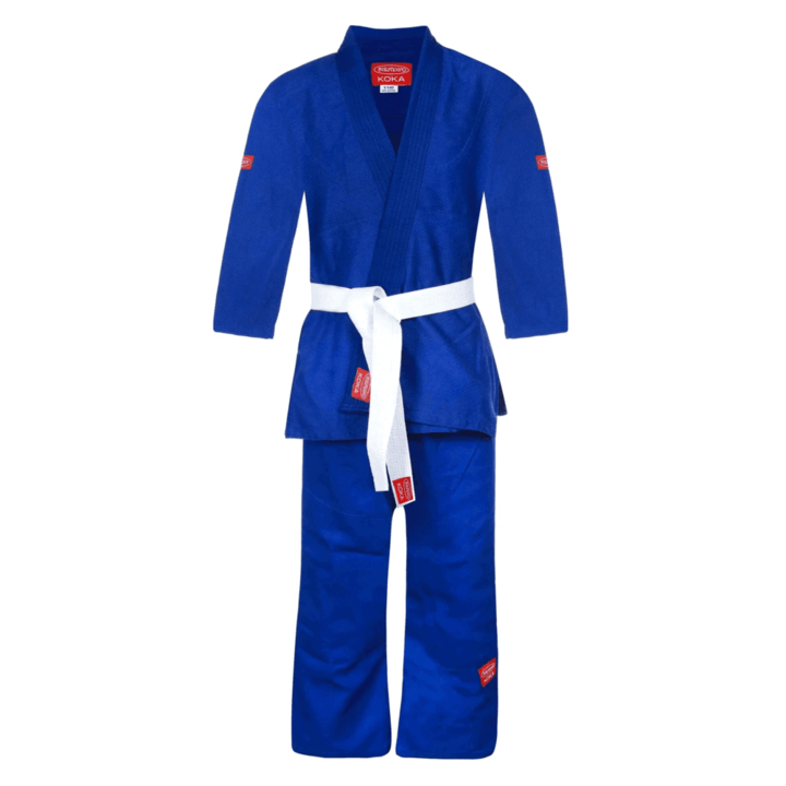 Фото Синее кимоно для дзюдо 350 гр/м² 1
